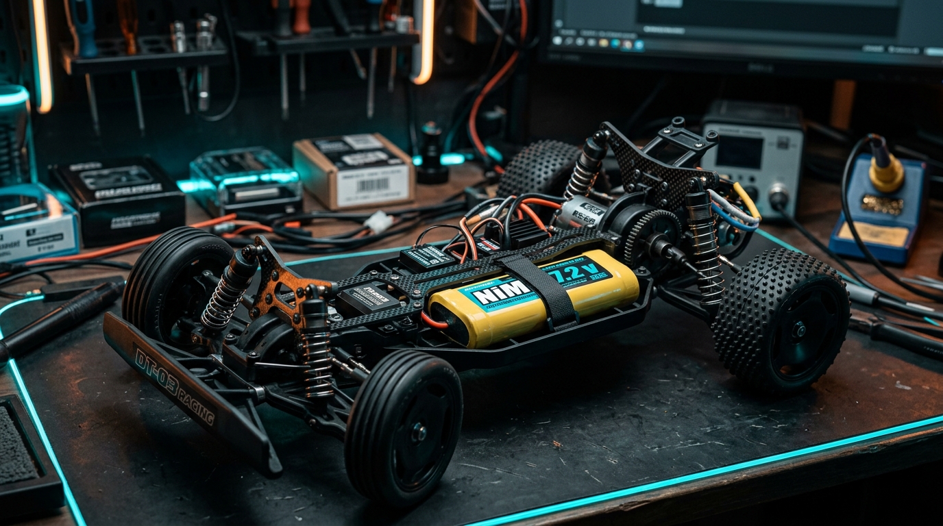 WING Racer Tamiya DT-03 Chassis Prototyp