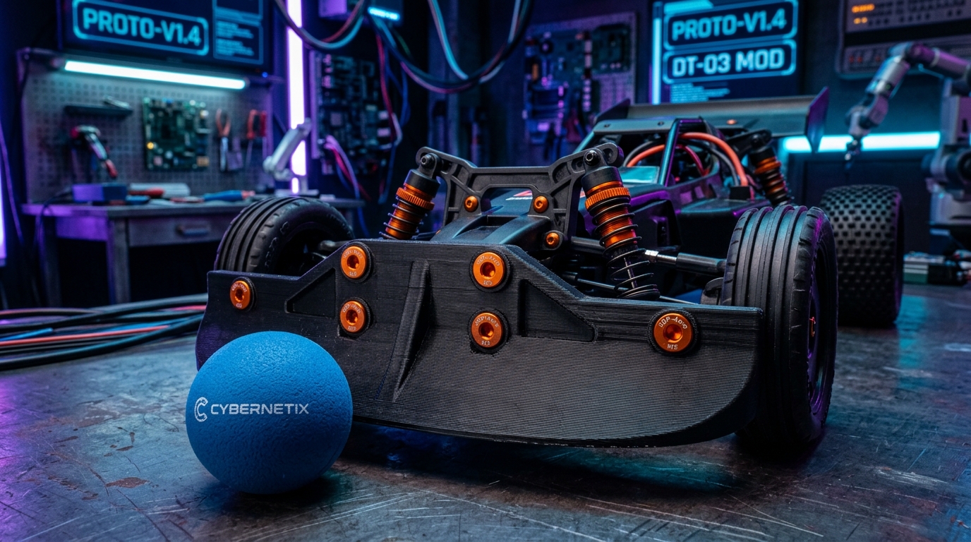 Front Bumper und Ballschieber WING-Racer